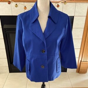 Rafaella Petite Half Sleeve Blazer Jacket, Women’s Sz L